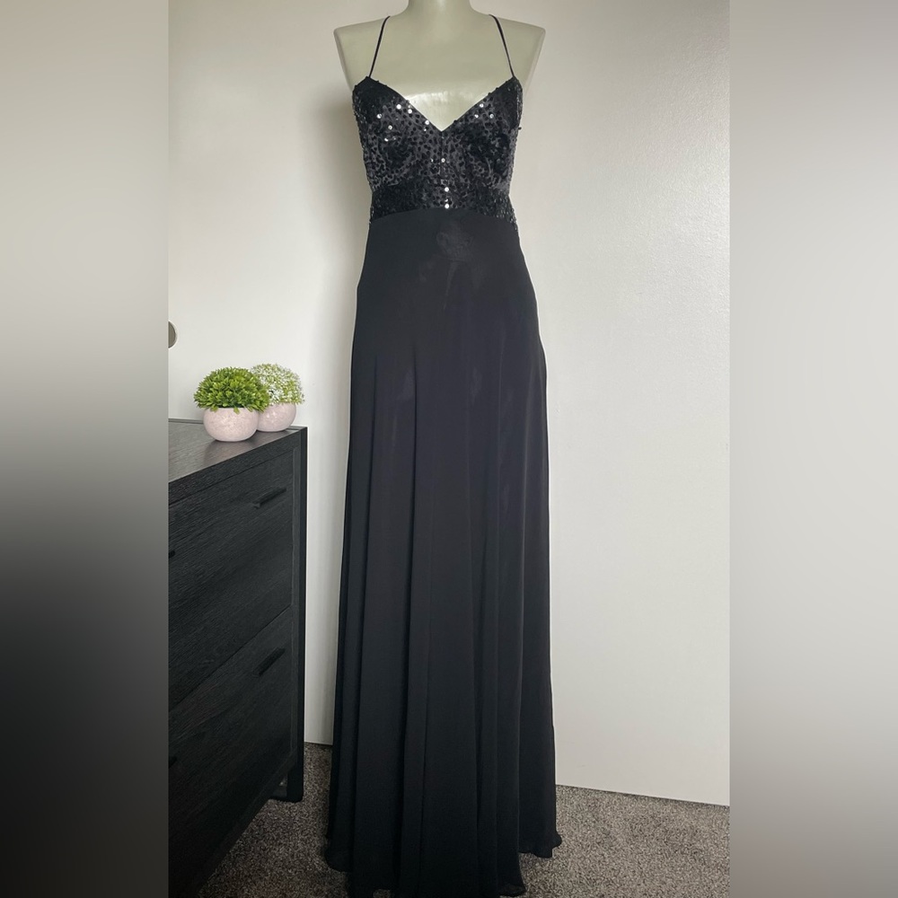 Forever 21 Elegant Black Sequin Dress NWT Large